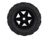 Traxxas Talon EXT 3.8" Pre-Mounted E-Revo 2.0 Tires w/17mm Hex (2) (Black)