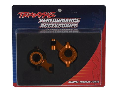 Traxxas Maxx Aluminum Steering Blocks (Orange)