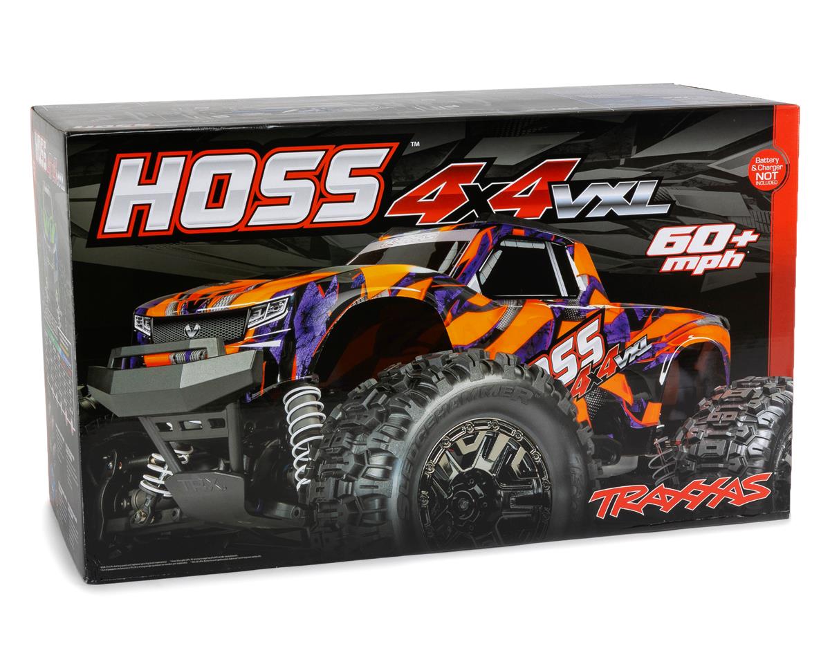 Traxxas Hoss 4X4 VXL 3S 4WD Brushless RTR Monster Truck  w/TQi 2.4GHz Radio, TSM & Self-Righting