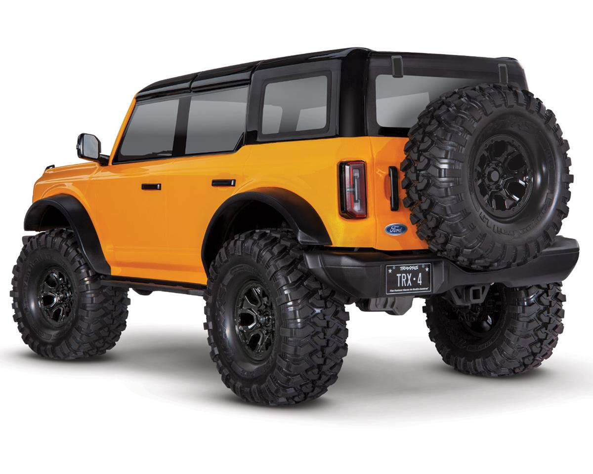 Traxxas TRX-4 1/10 Trail Crawler Truck w/2021 Ford Bronco Body & TQi 2.4GHz Radio