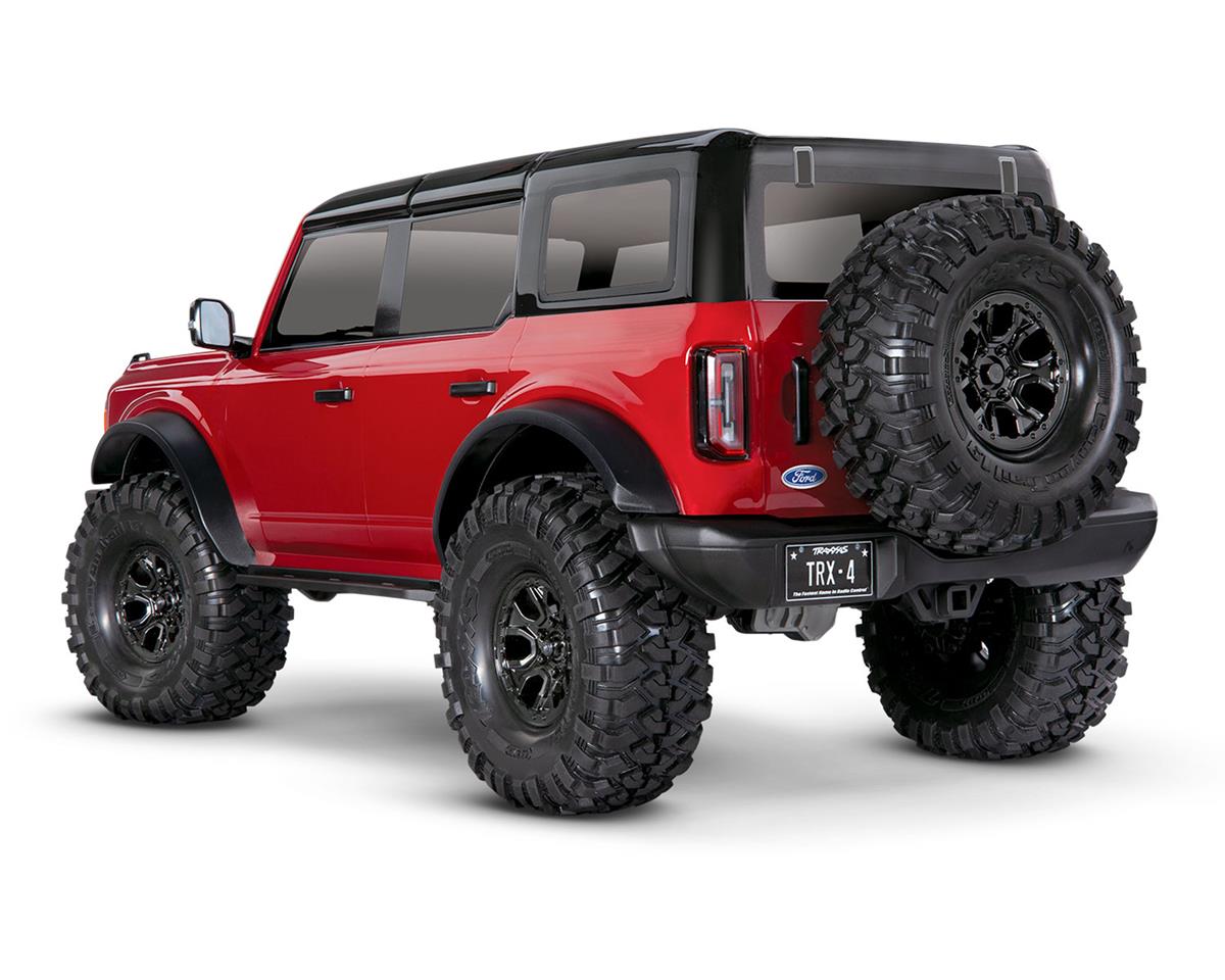 Traxxas TRX-4 1/10 Trail Crawler Truck w/2021 Ford Bronco Body & TQi 2.4GHz Radio