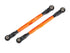 TRAXXAS TOE LINKS WIDE MAXX (TUBES 6061-T6 ORANGE-ANODIZED))
