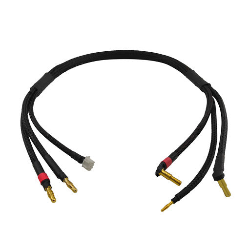 RC 2S High Current Charge/Balance Adapter (4mm to 5mm Solid Bullets) #14AWG 500mm