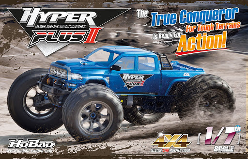 Hyper MT Plus II MONSTER TRUCK RTR SILVER BODY