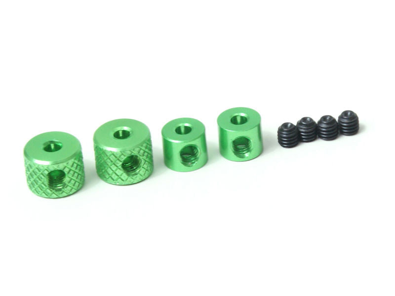 THE Linkage Collars, 3 Big, 1 Small (Green) - RACERC