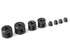 THE Linkage Collars, 3 Big, 1 Small (Black) - RACERC