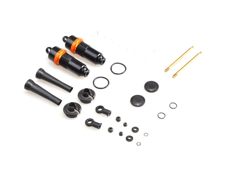 THE JQRacing Complete Rear 16mm Shocks with Springs (2pcs) - RACERC