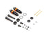 THE JQRacing Complete Rear 16mm Shocks with Springs (2pcs) - RACERC