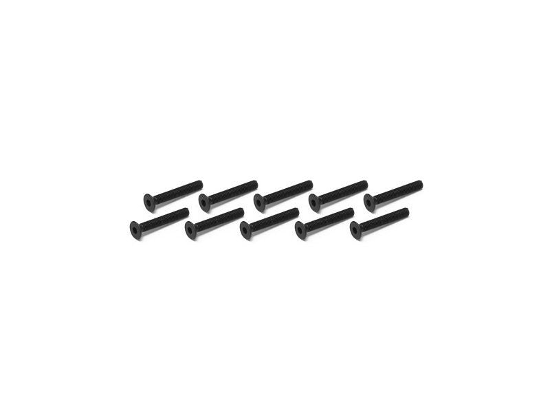 THE Flat Head Screw 3x23mm REVERSE (10pcs) - RACERC