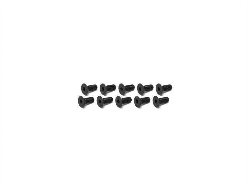 THE Flat Head Screw 4x10mm (10pcs) - RACERC