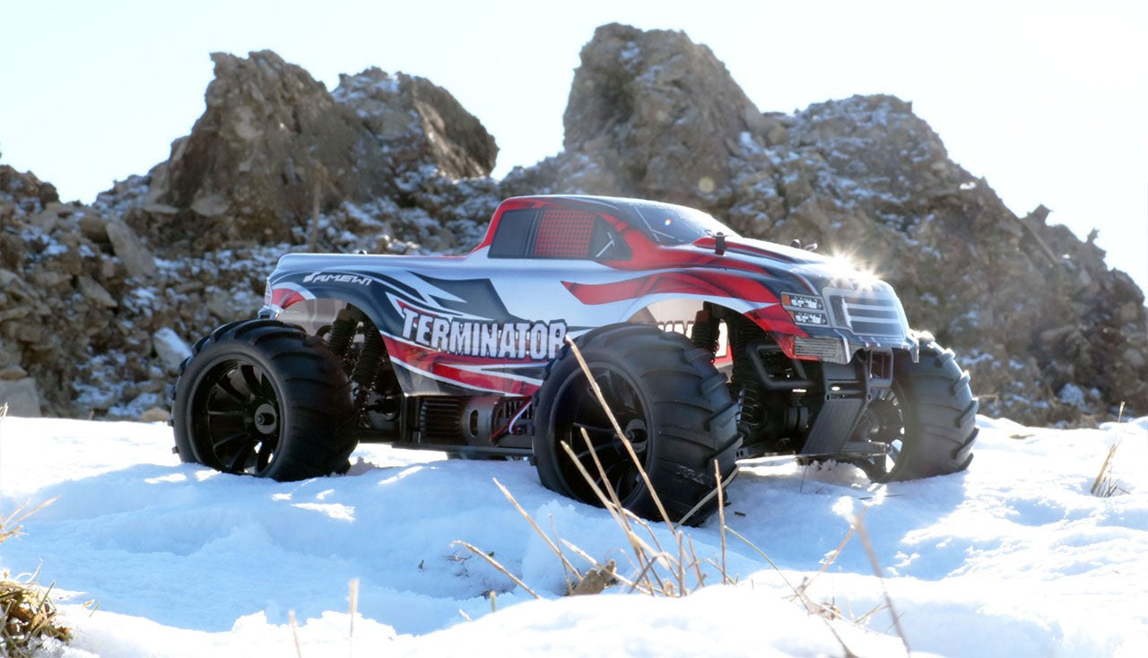Terminator MonsterTruck Brushed 4WD 1:10, RTR /22318 - RACERC