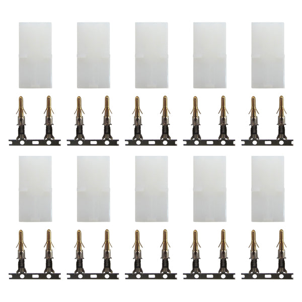 Gold connector TAMIYA 1 plug - RACERC